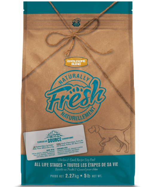 Naturally Fresh poulet et canard nourriture pour chiens (produit du Canada) - Chien Nourriture sèche - Wholesome Blend - Nourriture pour chien Wholesome Blend Naturally Fresh