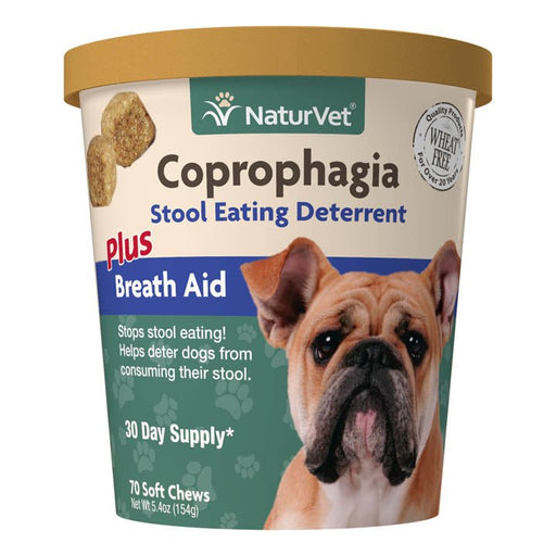 Naturvet coprophagia pour chien - suppléments pour chiens - NATURVET - Naturvet coprophagia pour chien