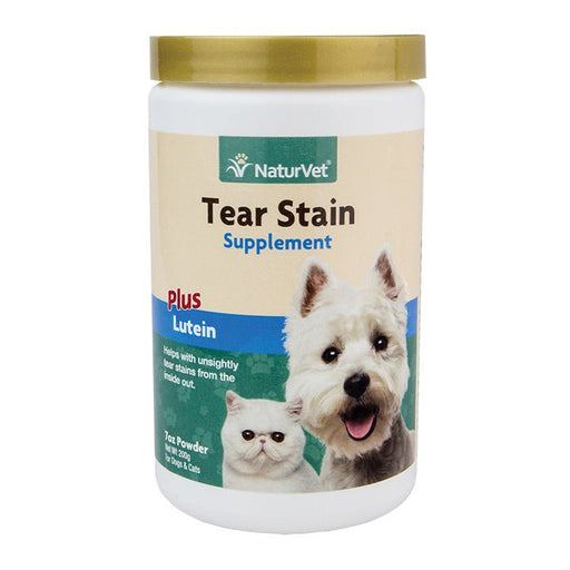 Naturvet élimine et réduit les tâches de larmes pour chien et chat - suppléments pour chiens - NATURVET - Naturvet élimine et réduit les tâches de larmes pour chien et chat