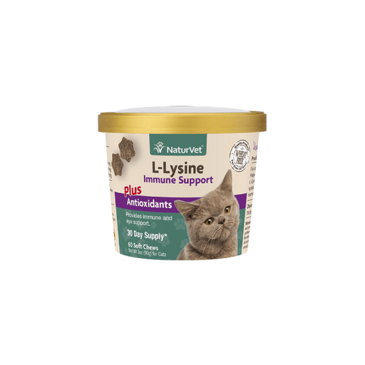 Naturvet L-lysine pour chat - Suppléments pour chats - NATURVET - Naturvet L-lysine pour chat