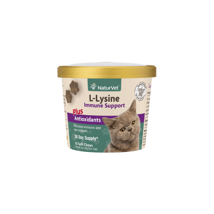 Naturvet L-lysine pour chat - Suppléments pour chats - NATURVET - Naturvet L-lysine pour chat