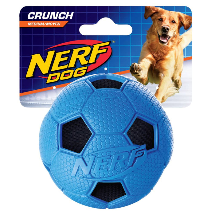 Nerf ballon de soccer en cahoutchouc pour chiens - JOUET CHIEN - Animaux Bouffe - Nerf ballon de soccer en cahoutchouc pour chiens