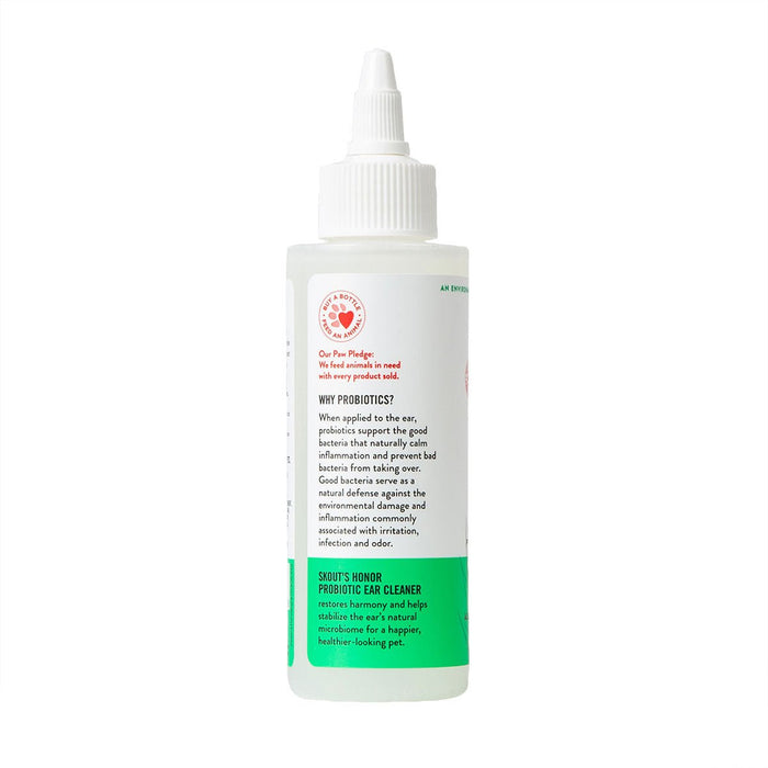 Nettoyeur d'oreille skouts honor probioticque pour chien - animauxbouffe - Nettoyeur d'oreille skouts honor probioticque pour chien