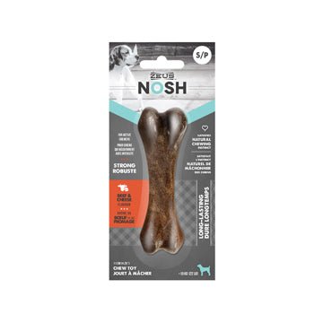 Nosh zeus os à mâcher robuste arôme de bœuf et de fromage pour chien - OS - Zeus - Nosh zeus os à mâcher robuste arôme de bœuf et de fromage pour chien