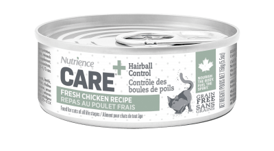 Nutrience care conserve control boule de poil nourriture pour chat (produit du Quebec) - CONSERVE - Nutrience - Nutrience care conserve control boule de poil nourriture pour chat (produit du Quebec)
