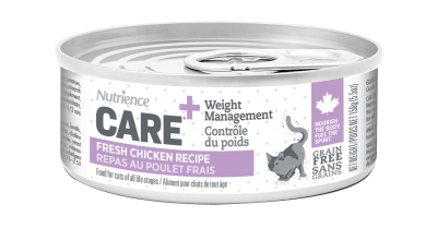 Nutrience care conserve control poids nourriture pour chat (produit du Quebec) - CONSERVE - Nutrience - Nutrience care conserve control poids nourriture pour chat (produit du Quebec)