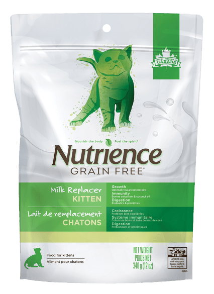 Nutrience lait de remplacement chatons (produit du Quebec) - lait maternisé pour chaton - Nutrience - Nutrience lait de remplacement chatons (produit du Quebec)