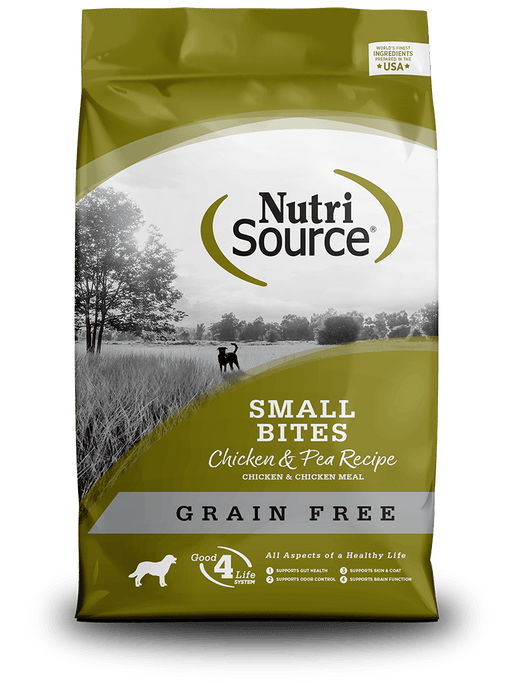 NutriSource nourriture pour chien poulet & pois petites bouchées - Nourriture Chiens - NutriSource - NutriSource nourriture pour chien poulet & pois petites bouchées