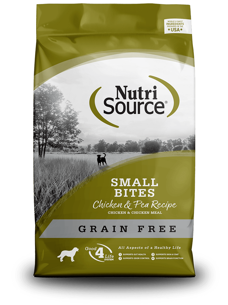 NutriSource nourriture pour chien poulet & pois petites bouchées - Nourriture Chiens - NutriSource - NutriSource nourriture pour chien poulet & pois petites bouchées