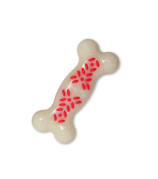 Nylabone jouet à mâcher pour chien au bacon - JOUET CHIEN - Nylabone - Nylabone jouet à mâcher pour chien au bacon