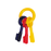 Nylabone jouet à mâcher pour chiot au bacon en forme de clés - JOUET CHIEN - Nylabone - Nylabone jouet à mâcher pour chiot au bacon en forme de clés