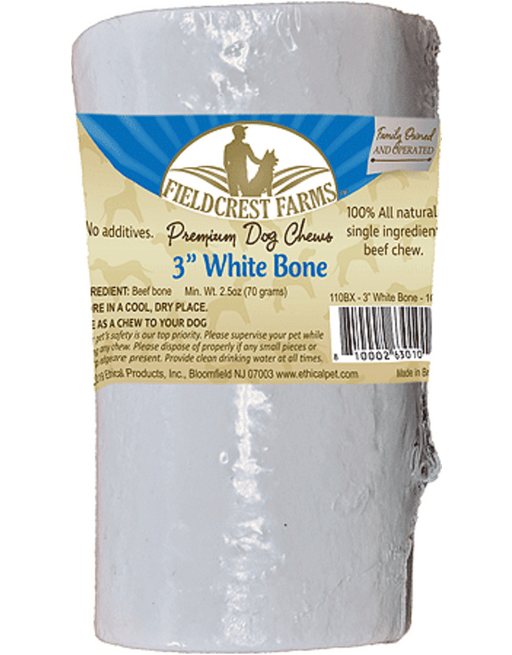Os pour chien 3'' blanc - OS - Fieldcrest Farms - Os pour chien 3'' blanc