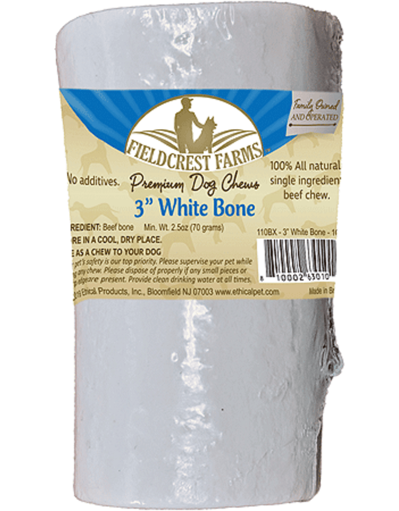 Os pour chien 3'' blanc - OS - Fieldcrest Farms - Os pour chien 3'' blanc