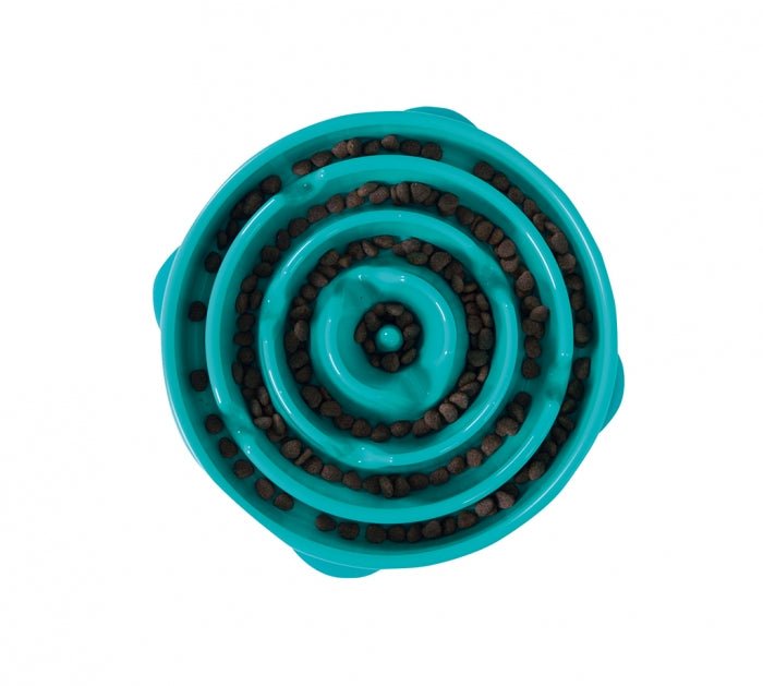 Outward Hound bol ralentisseur turquoise - Bol - Outward Hound - Outward Hound bol ralentisseur turquoise