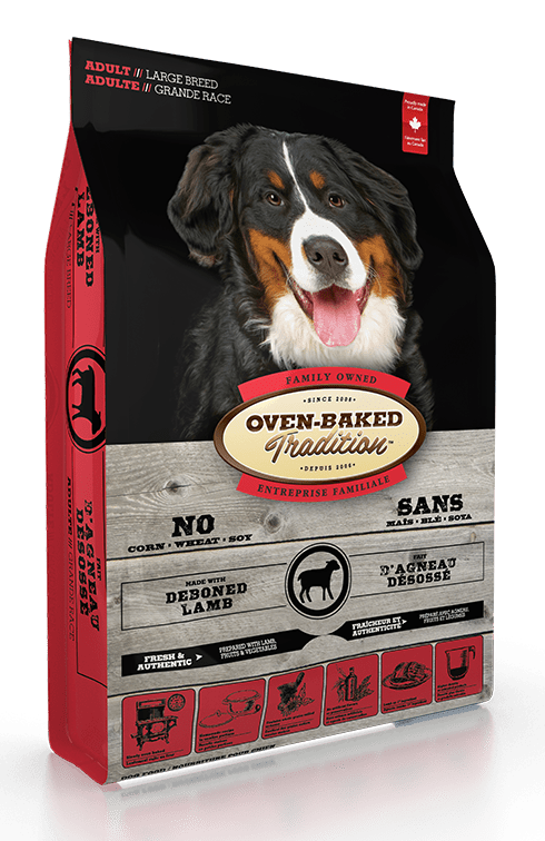 Oven-Baked Tradition agneau nourriture pour chien de grande race (produit du Quebec) - Chien Nourriture sèche - OVEN BAKED - #original_value#