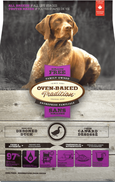 Oven-Baked Tradition canard sans grains nourriture pour chien (produit du Quebec) - Nourriture pour chiens - animauxbouffe - #original_value#