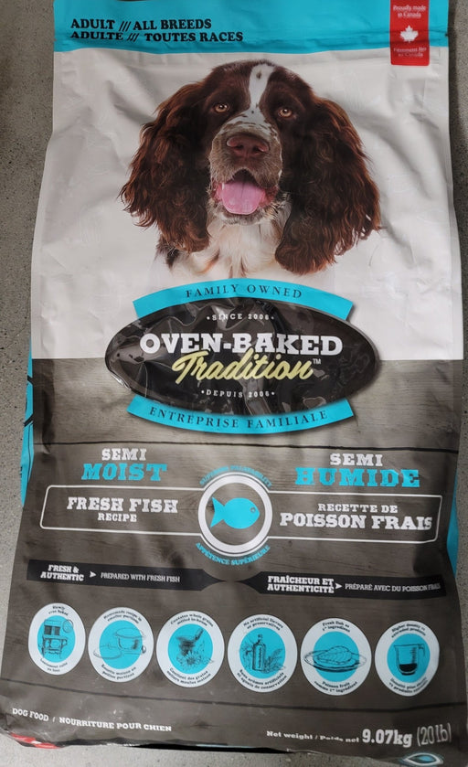 Oven-Baked Tradition nourriture semi humide pour chien au poisson (produit du Quebec) - Nourriture chien semi humide - OVEN BAKED - #original_value#