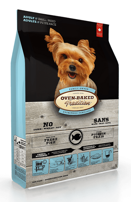 Oven-Baked Tradition poisson frais nourriture pour chien de petite race (produit du Quebec) - Chien Nourriture sèche - OVEN BAKED - #original_value#