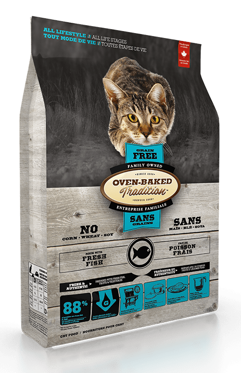 Oven-Baked Tradition poisson nourriture chat (produit du Quebec) - Chat nourriture seche - OVEN BAKED TRADITION - Oven-Baked Tradition poisson nourriture chat (produit du Quebec)