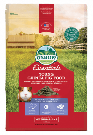 Oxbow essentials nourriture pour jeune cochon d'inde - NOURRITURE RONGEUR - OXBOW - Oxbow essentials nourriture pour jeune cochon d'inde