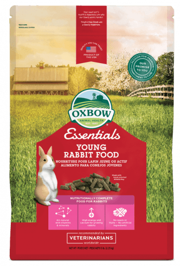 Oxbow essentials nourriture pour jeune lapin - NOURRITURE RONGEUR - OXBOW - Oxbow essentials nourriture pour jeune lapin