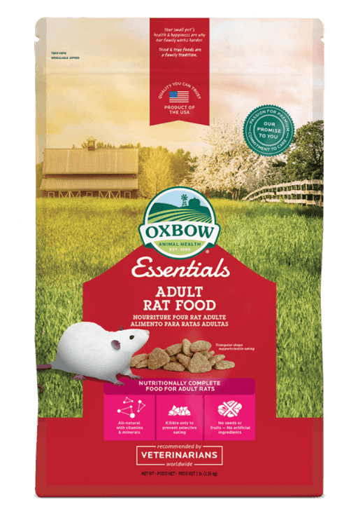 Oxbow essentials nourriture pour rats adultes - Rongeur nourriture - OXBOW - #original_value#