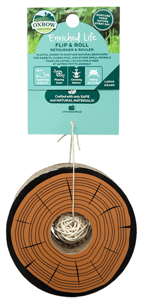 Oxbow jouet flip & roll pour rongeur - Jouet Rongeur - OXBOW - Oxbow jouet flip & roll pour rongeur
