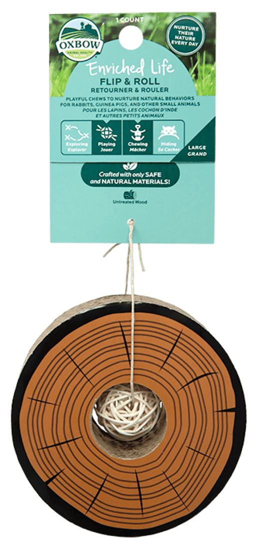 Oxbow jouet flip & roll pour rongeur - Jouet Rongeur - OXBOW - Oxbow jouet flip & roll pour rongeur