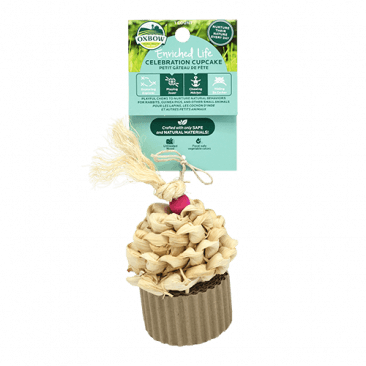 Oxbow jouet gâteau de fête pour rongeurs - Jouet Rongeur - Animaux Bouffe - Oxbow jouet gâteau de fête pour rongeurs
