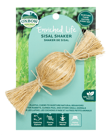 Oxbow jouet sisal shaker pour rongeur - Jouet Rongeur - OXBOW - Oxbow jouet sisal shaker pour rongeur