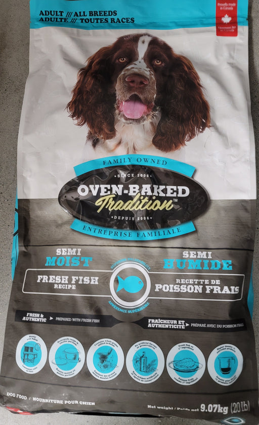 Oven-Baked Tradition nourriture semi humide pour chien au poisson (produit du Quebec)