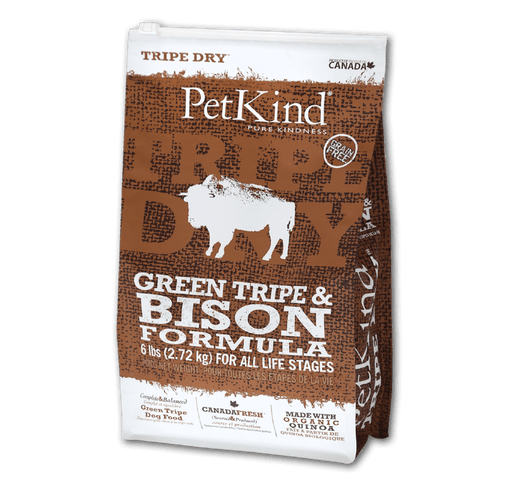 PetKind tripes vertes et bisons nourriture pour chien (produit du Canada) - Chien Nourriture sèche - PetKind - #original_value#