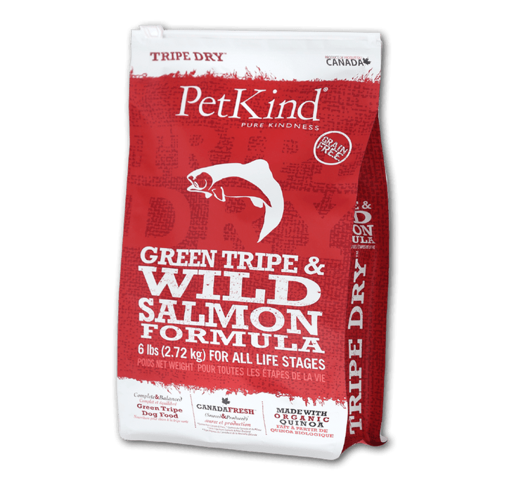 PetKind tripes vertes et saumon sauvage nourriture pour chien (produit du Canada) - Chien Nourriture sèche - PETKIND - #original_value#