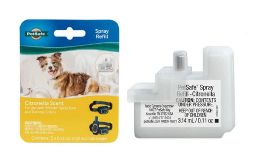 Petsafe cartouche de recharge spray citronelle * pour chiens - Recharge - PETSAFE - Petsafe cartouche de recharge spray citronelle * pour chiens