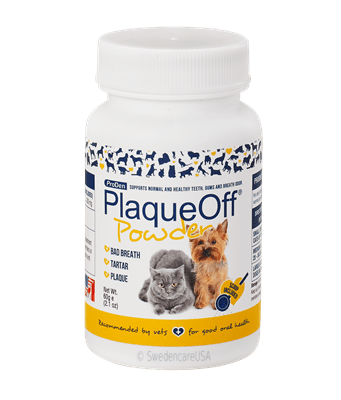 Plaqueoff® en poudre contre le tartre pour chien et chat - Hygiène dentaire pour chiens - PLAQUE OFF - #original_value#