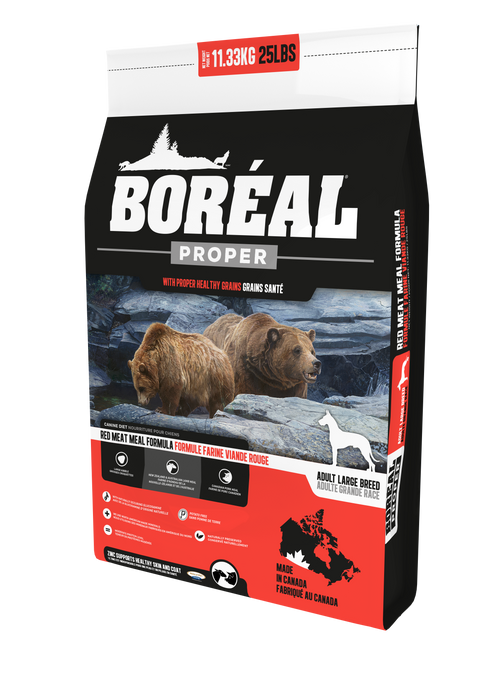 Boréal proper viande rouge nourriture pour chien (produit du Canada)