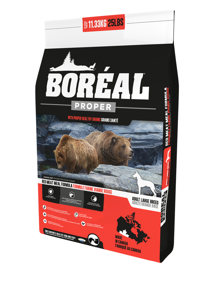 Boréal proper viande rouge nourriture pour chien (produit du Canada)