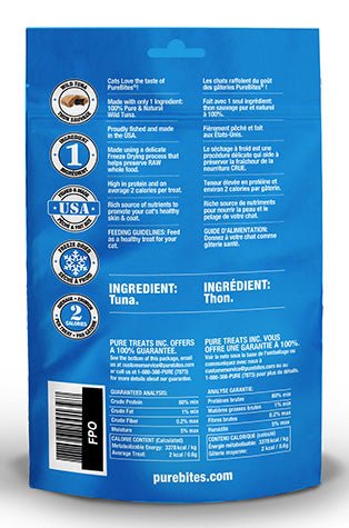 PureBites gâterie au thon pour chats - Gateries pour chats - PureBites - PureBites gâterie au thon pour chats