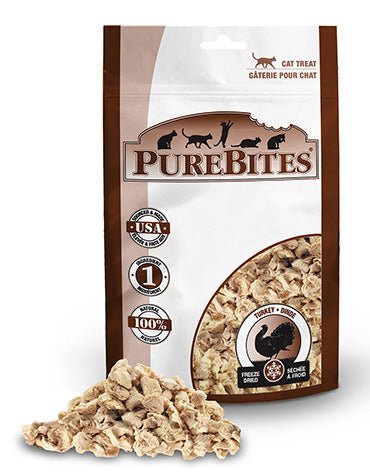 PureBites gâterie dinde pour chats - Gateries pour chats - PureBites - PureBites gâterie dinde pour chats