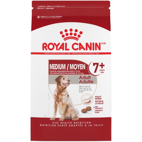 Royal Canin chien de moyenne race mature 7+ - Nourriture Chiens - Royal Canin - Royal Canin chien de moyenne race mature 7+