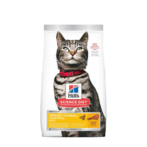 Science diet formule urinaire et boules de poils nourriture pour chat - CHAT NOURRITURE SÈCHE - Hill's - Science diet formule urinaire et boules de poils nourriture pour chat
