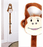 Singe d'entraînement avec clochettes pour chien - Chien accessoires - Costal - Singe d'entraînement avec clochettes pour chien