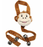 Singe d'entraînement avec clochettes pour chien - Chien accessoires - Costal - Singe d'entraînement avec clochettes pour chien