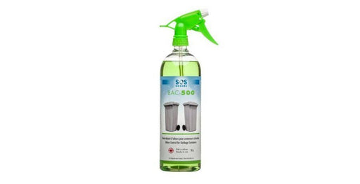 Sos odeur bac-500 neutralisant d'odeurs pour conteneur a déchets et poubelles - Nettoieur - SOS Odeur - Sos odeur bac-500 neutralisant d'odeurs pour conteneur a déchets et poubelles