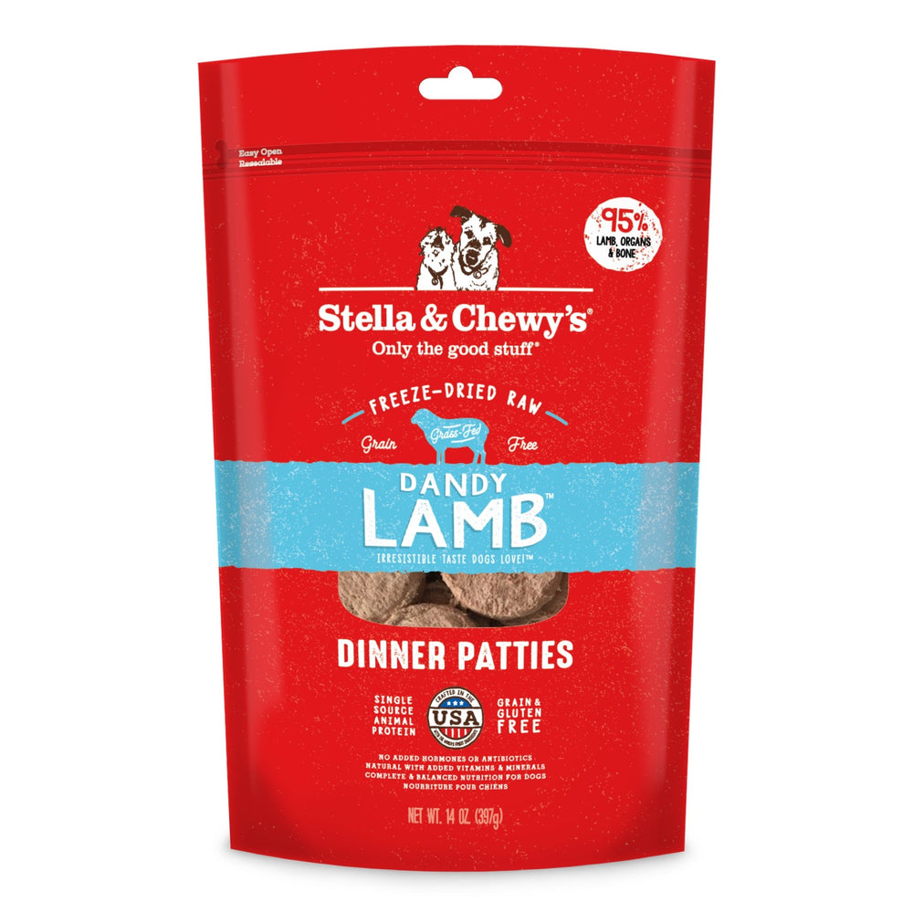 Stella & chewy's galettes agneau cru lyophilise nourriture pour chien - CHIEN NOURRITURE SÉCHÉ À L'AIR - Stella & Chewy's - #original_value#