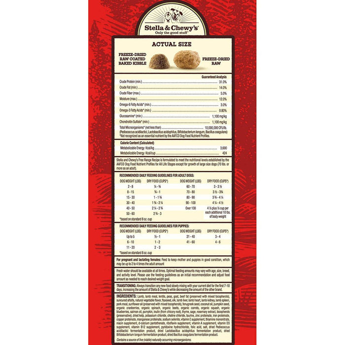 Stella & chewy's raw blend agneau nourriture pour chien - Chien Nourriture sèche - Stella & Chew'ys - #original_value#