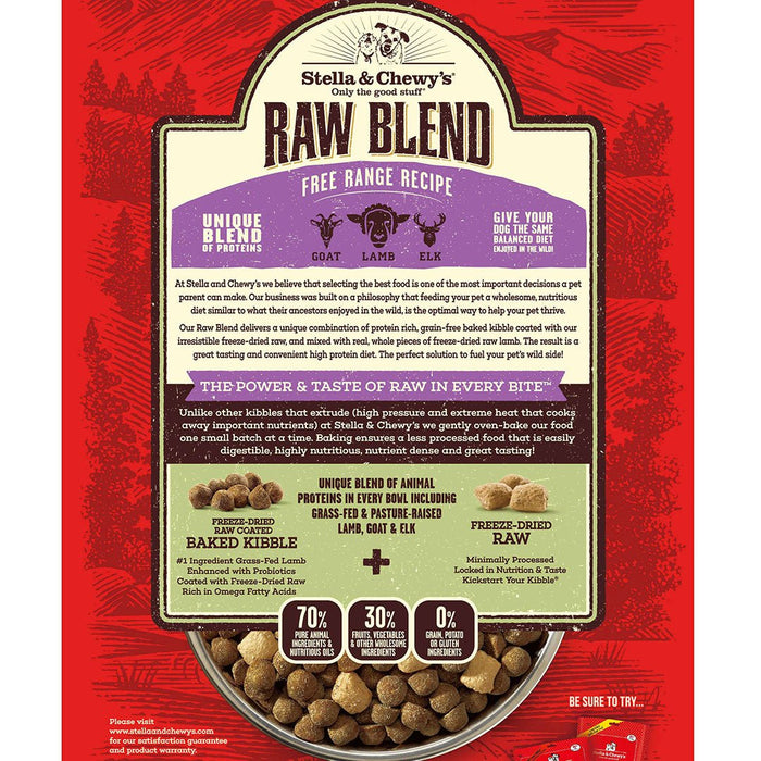 Stella & chewy's raw blend agneau nourriture pour chien - Chien Nourriture sèche - Stella & Chew'ys - #original_value#