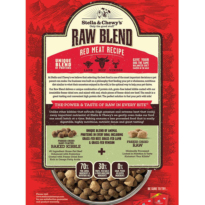 Stella & chewy's raw blend boeuf porc lyophilisée nourriture pour chiens - Chien Nourriture sèche - #original_value#