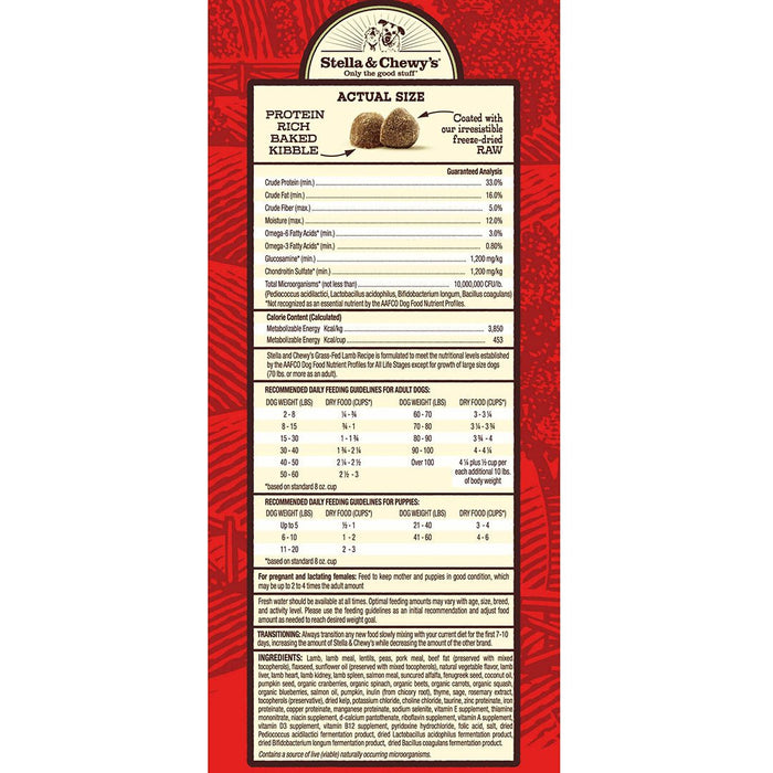 Stella & chewy's raw coated agneau nourriture pour chien - Chien Nourriture sèche - Stella & Chew'ys - #original_value#