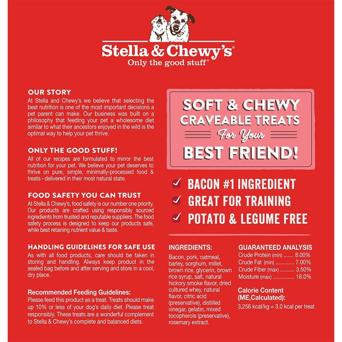 Stella gâterie bacon et porc pour chiens - Gaterie pour Chien - Stella & Chewy's - #original_value#
